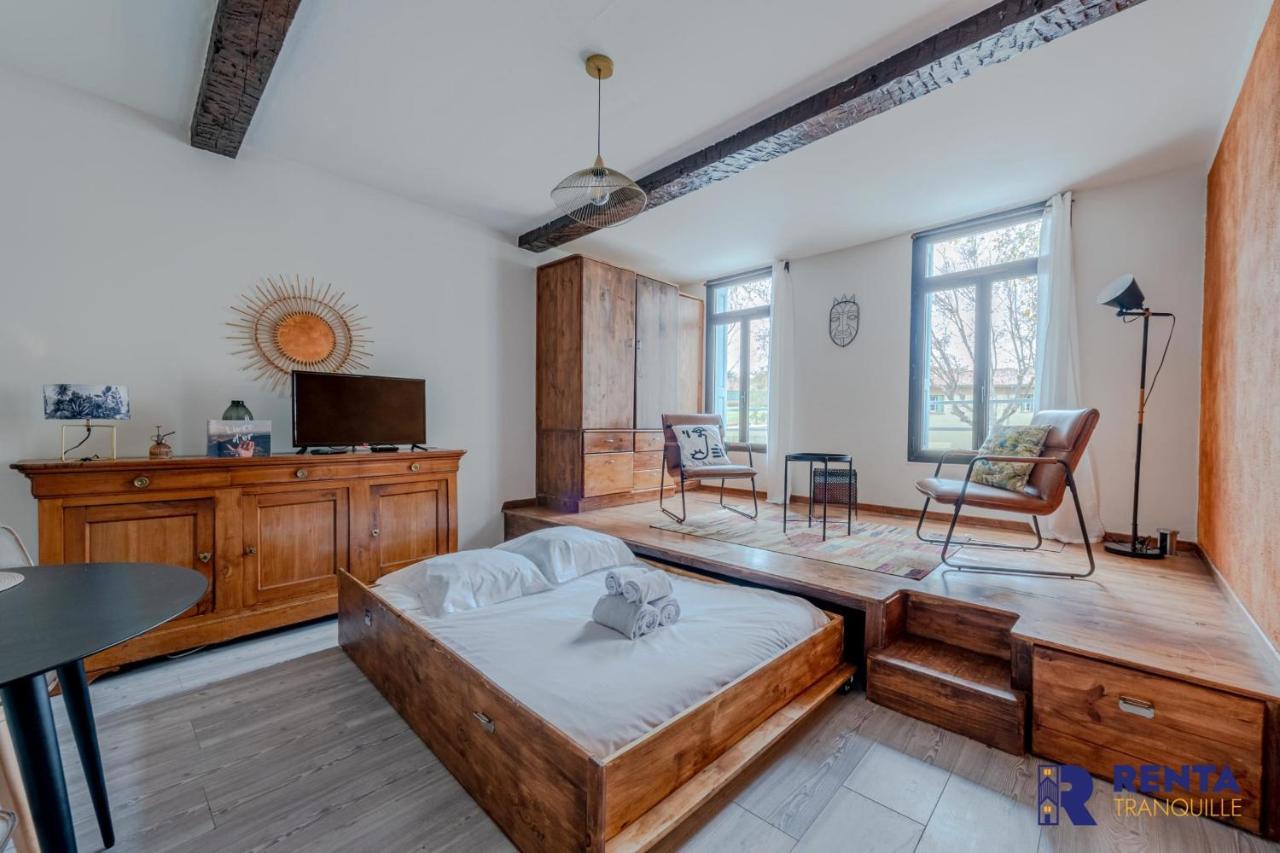 Entre Terre Et Mer Wifi Studio Cosy 2 Pers Perpignan Buitenkant foto