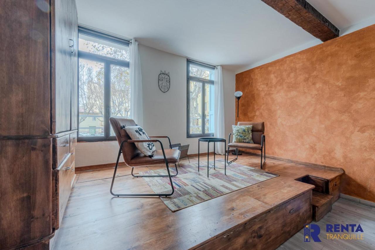 Entre Terre Et Mer Wifi Studio Cosy 2 Pers Perpignan Buitenkant foto